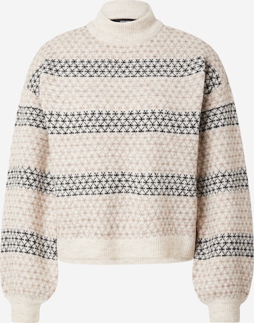 VERO MODAPulover 'VMTrixie' - bež boja: prednji dio