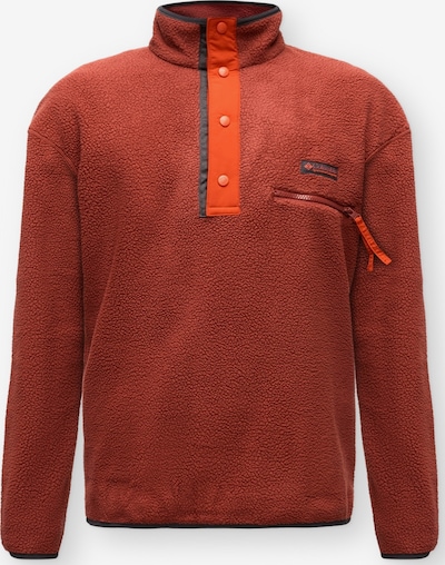 COLUMBIA Pull-over de sport 'Helvetia II' en S en orange / rouge orangé / noir, Vue avec produit