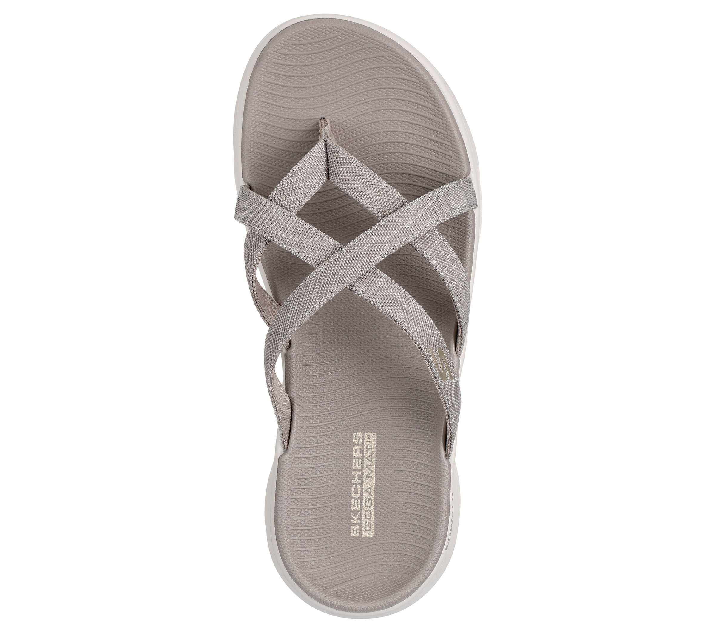 SKECHERS T-Bar Sandals in Grey