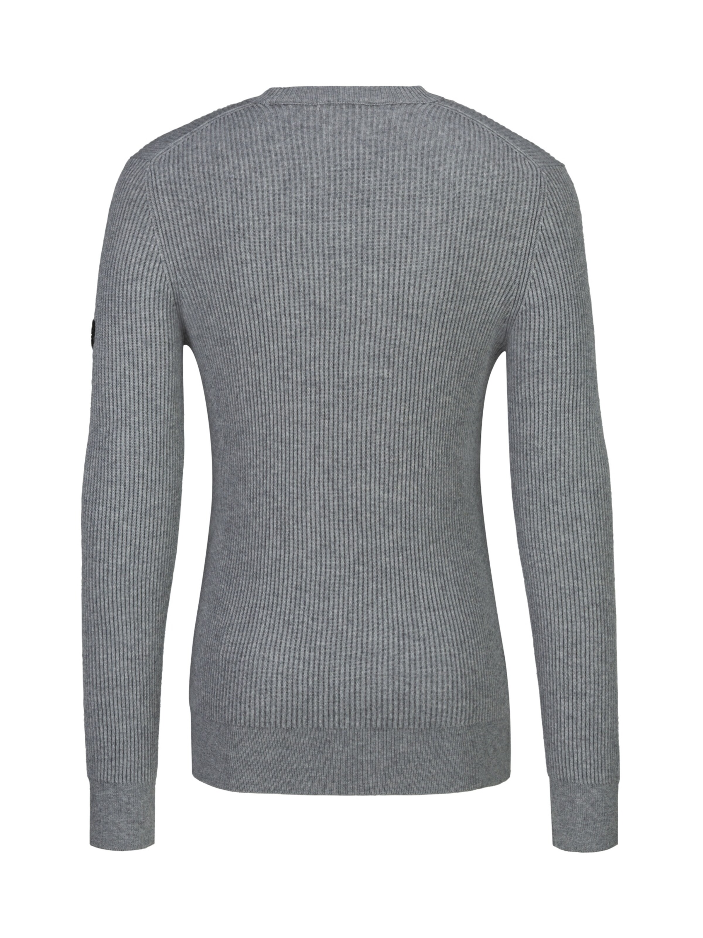 19V69 ITALIA Pullover 'Riziero' in Grau
