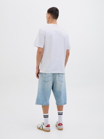 JACK & JONES Shirt 'JORALMERIA FRONT TEE' in Wit