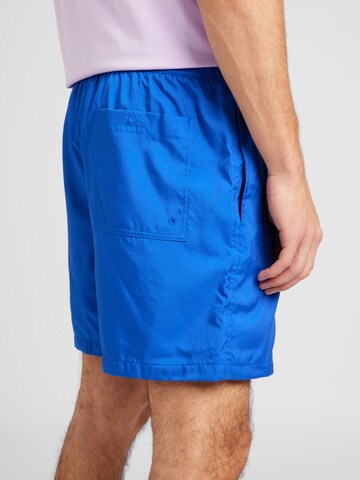 Nike Sportswear Широка кройка Панталон 'CLUB' в синьо