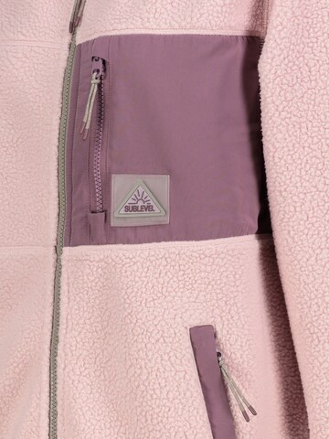 Sublevel Fleece Jacket in Pink