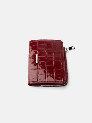 Porte-monnaies Bershka en rouge