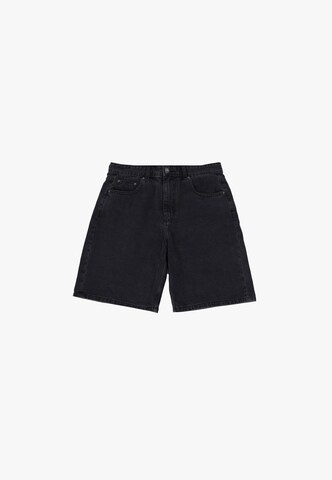 Dropsize Baggy Shorts in Grau: Vorderseite