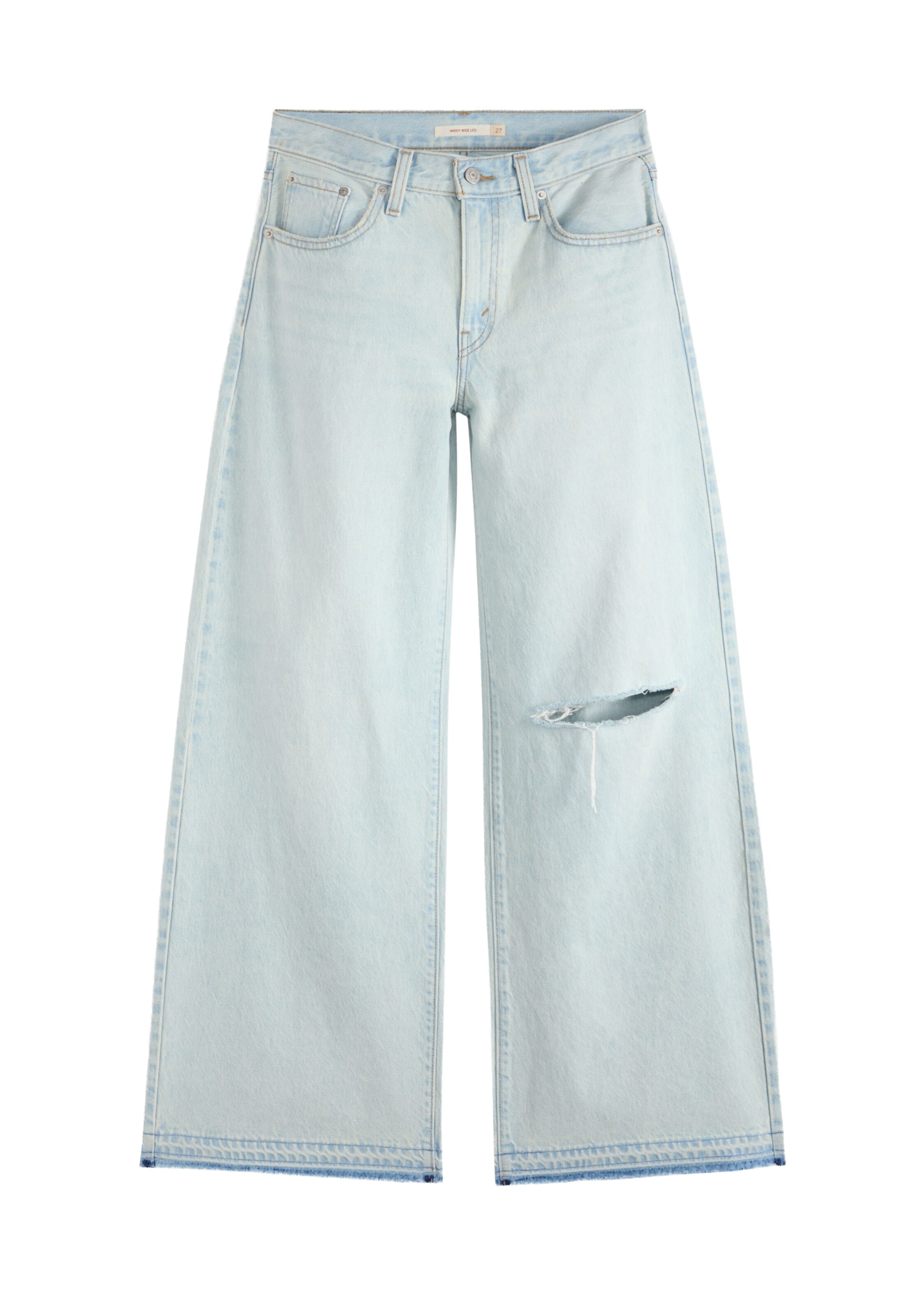 LEVI'S ® Teksapüksid 'Middy Wide Leg', värv sinine: eest vaates