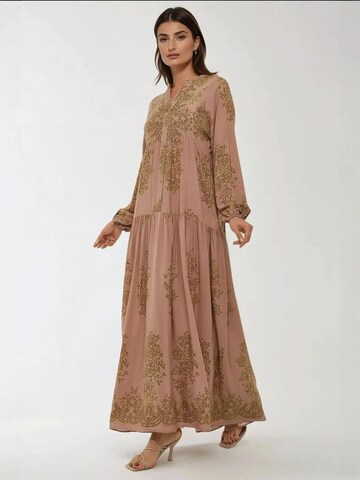 Hiccup Dress in Brown