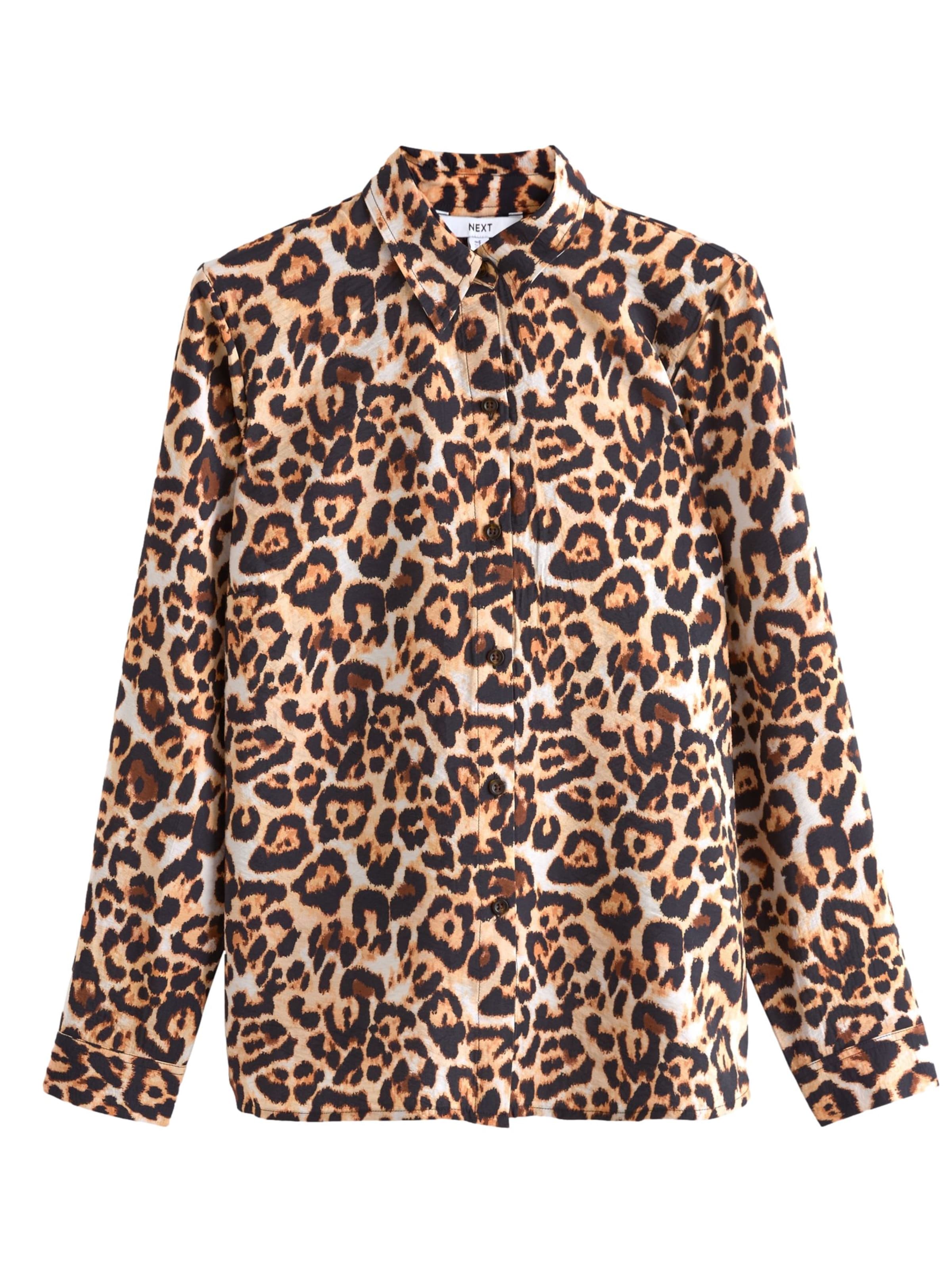 Next Блузка в Коричневый: спереди