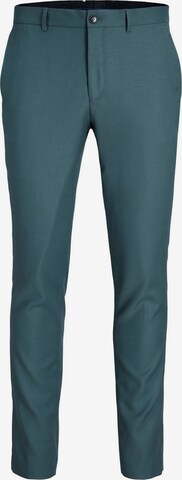 Coupe slim Pantalon 'Solaris' Jack & Jones Junior en vert : devant