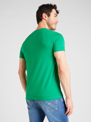 TOMMY HILFIGER Regular fit Majica | zelena barva