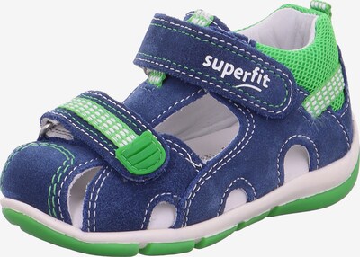 SUPERFIT Sandals & Slippers in Blue / Green, Item view