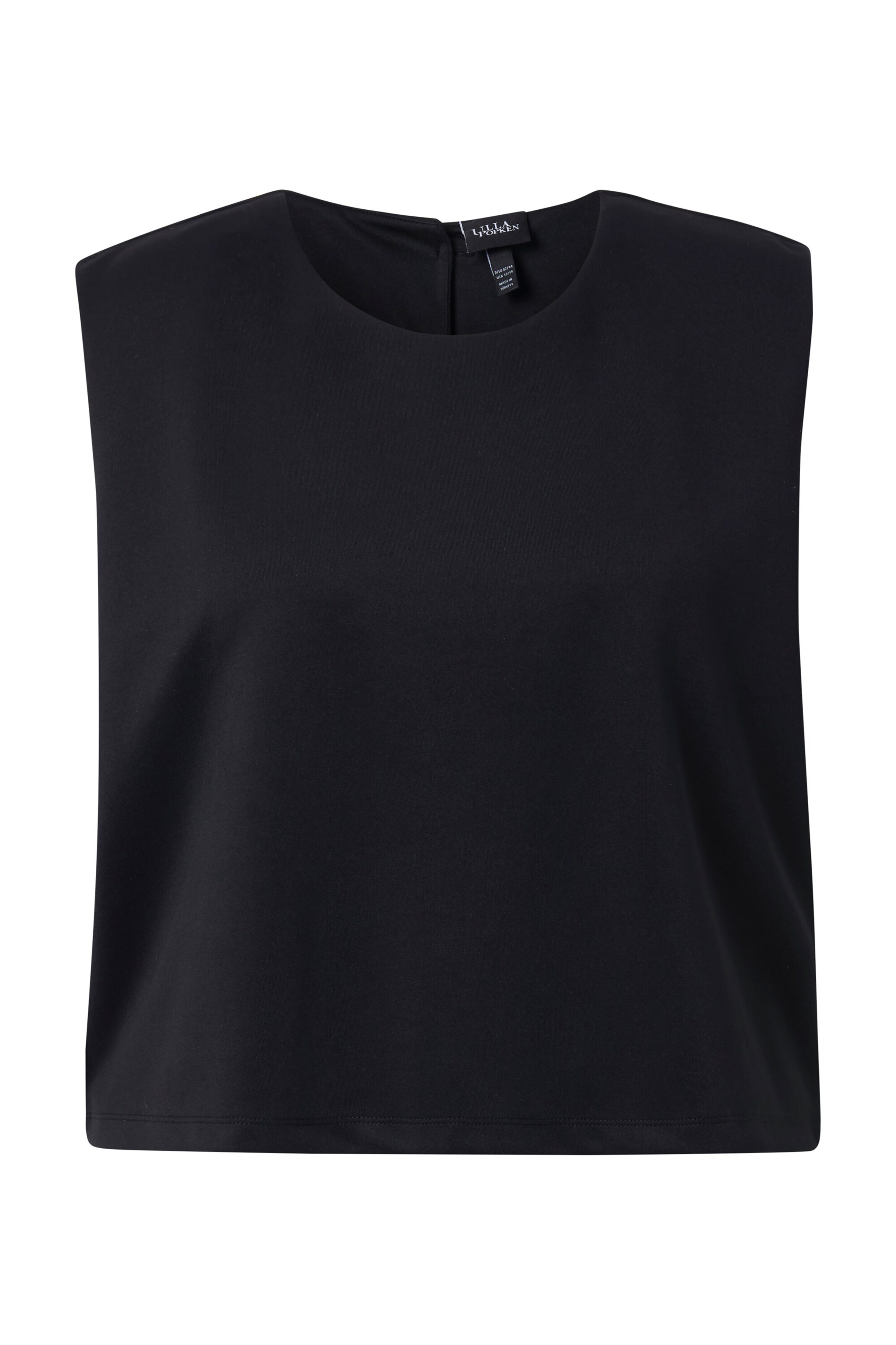 Ulla Popken Bluse in Schwarz: Vorderseite