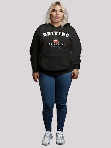 F4NT4STIC Sweatshirt 'Driving Home' in Zwart