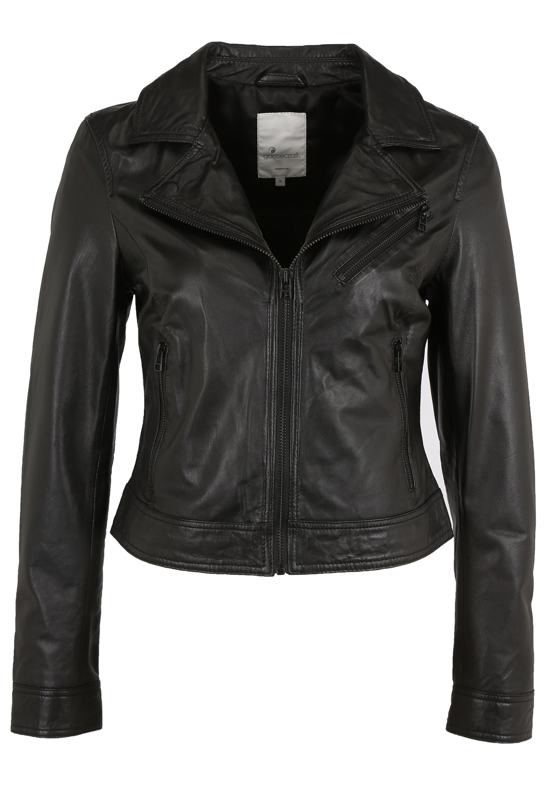 Frauen Jacken Goosecraft Jacke in Schwarz - ZT48725 Frauen Jacken Goosecraft Jacke in Schwarz - ZT48725
