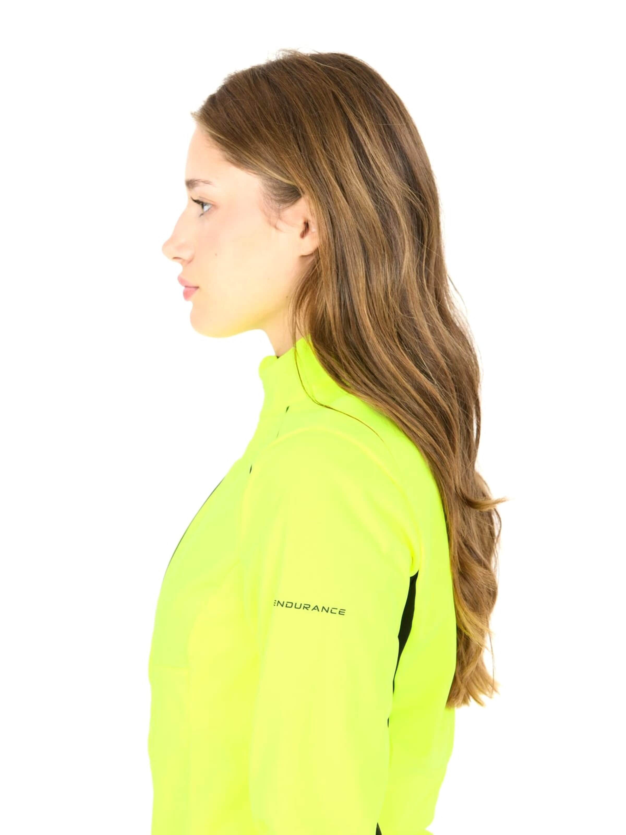 ENDURANCE Overgangsjakke 'Tandori W Cycling/MTB Windblock Jacket' i gul