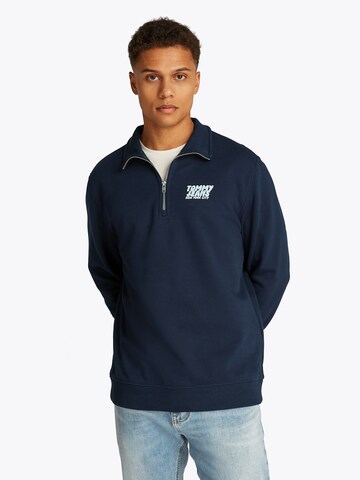 Tommy Jeans Tréning póló - kék: elől