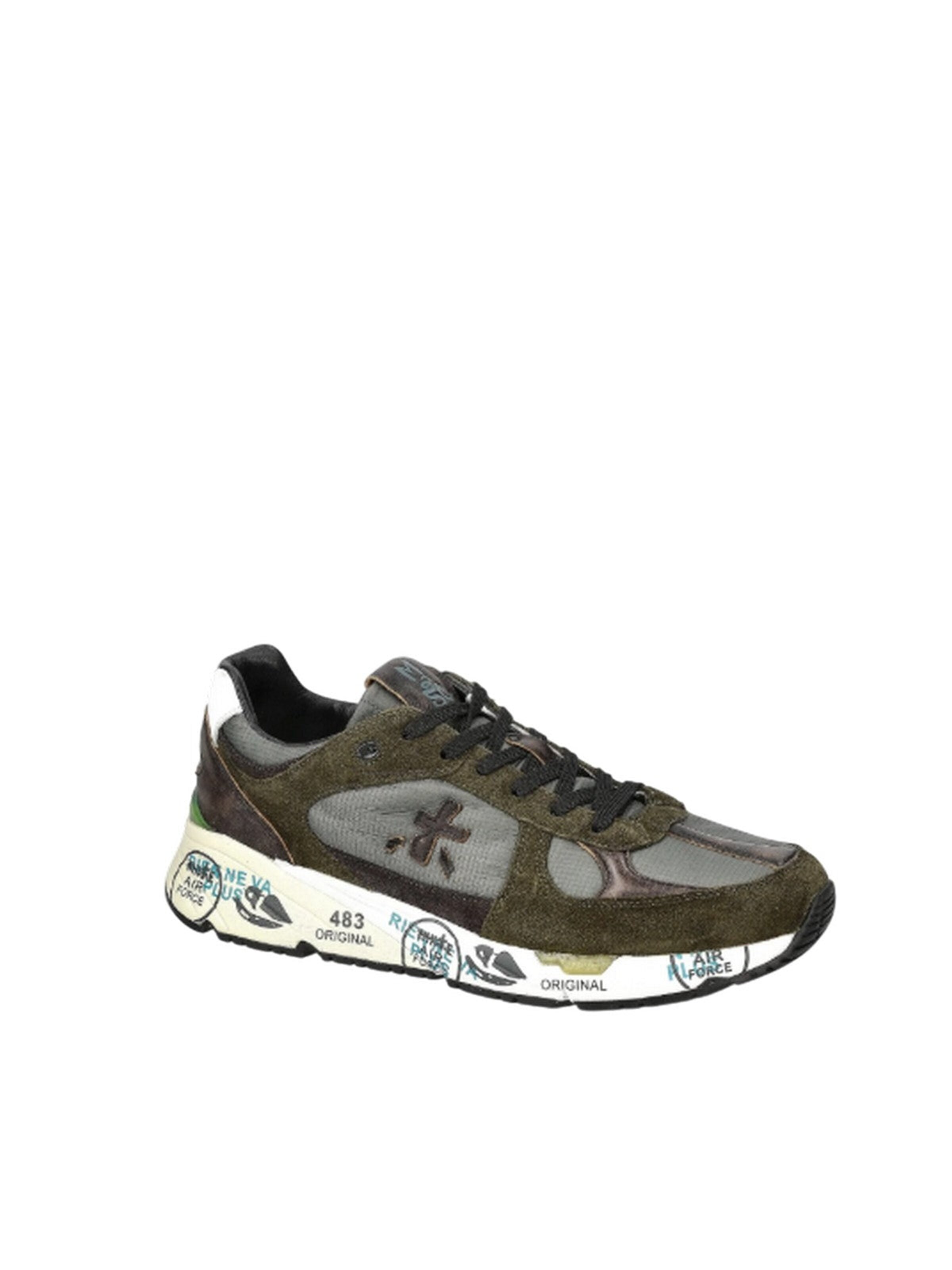 Sneaker bassa di Premiata in marrone