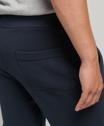 Superdry Tapered Pants 'Vintage' in Black
