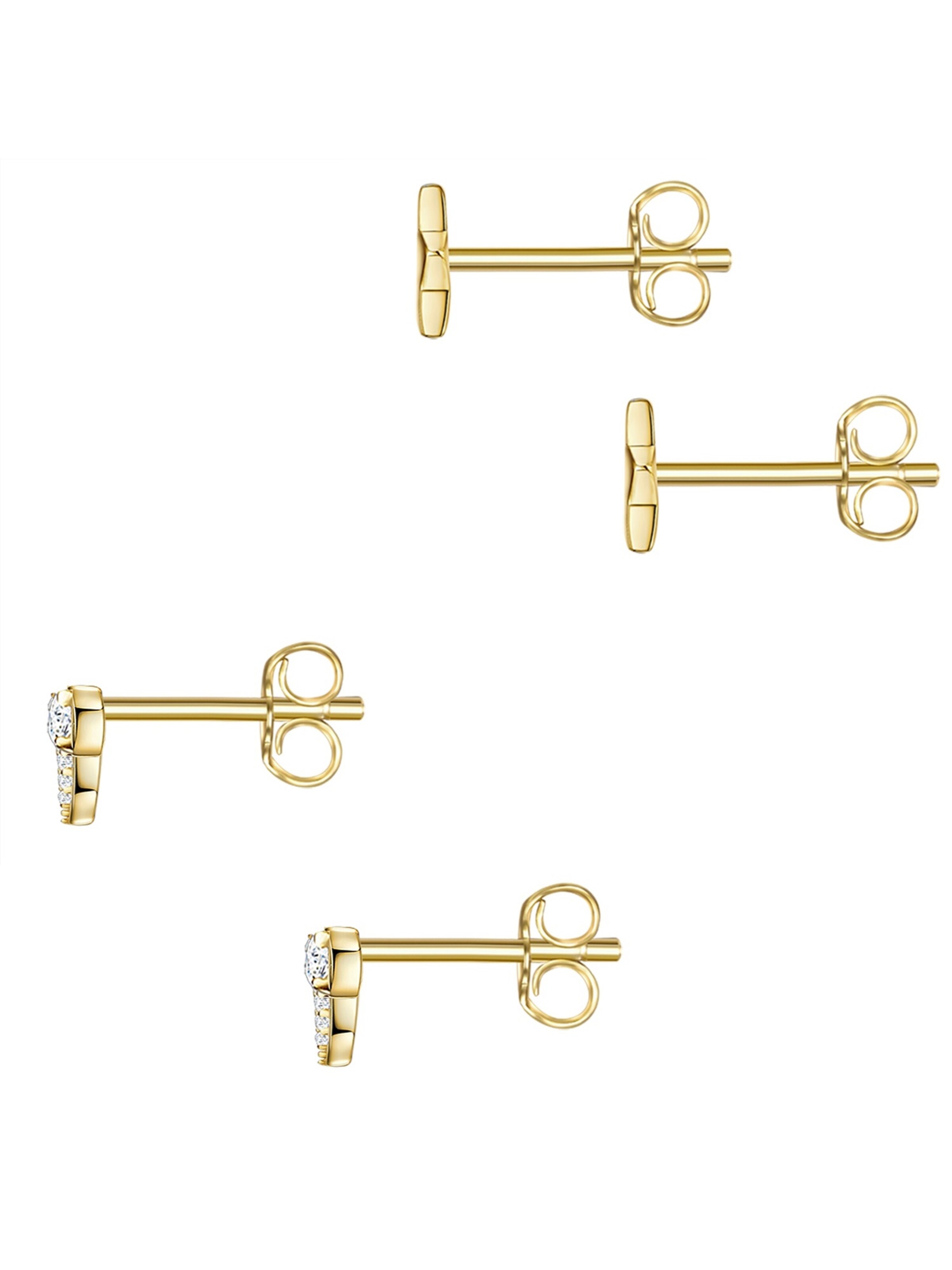 Lulu & Jane Earrings in Gold