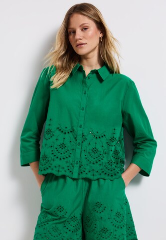 STREET ONE Blouse in Green: front