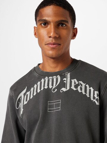 Tommy Jeans Суичър 'Grunge' в сиво