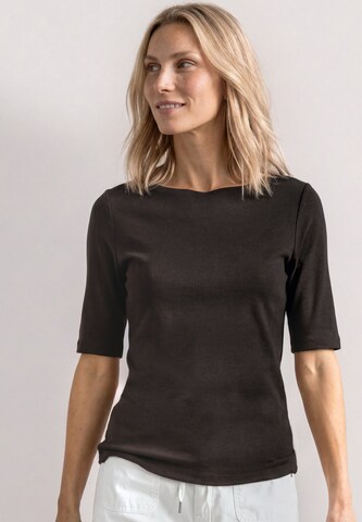STREET ONE Shirt in Brown: front