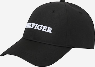 TOMMY HILFIGER Cap in Black: front