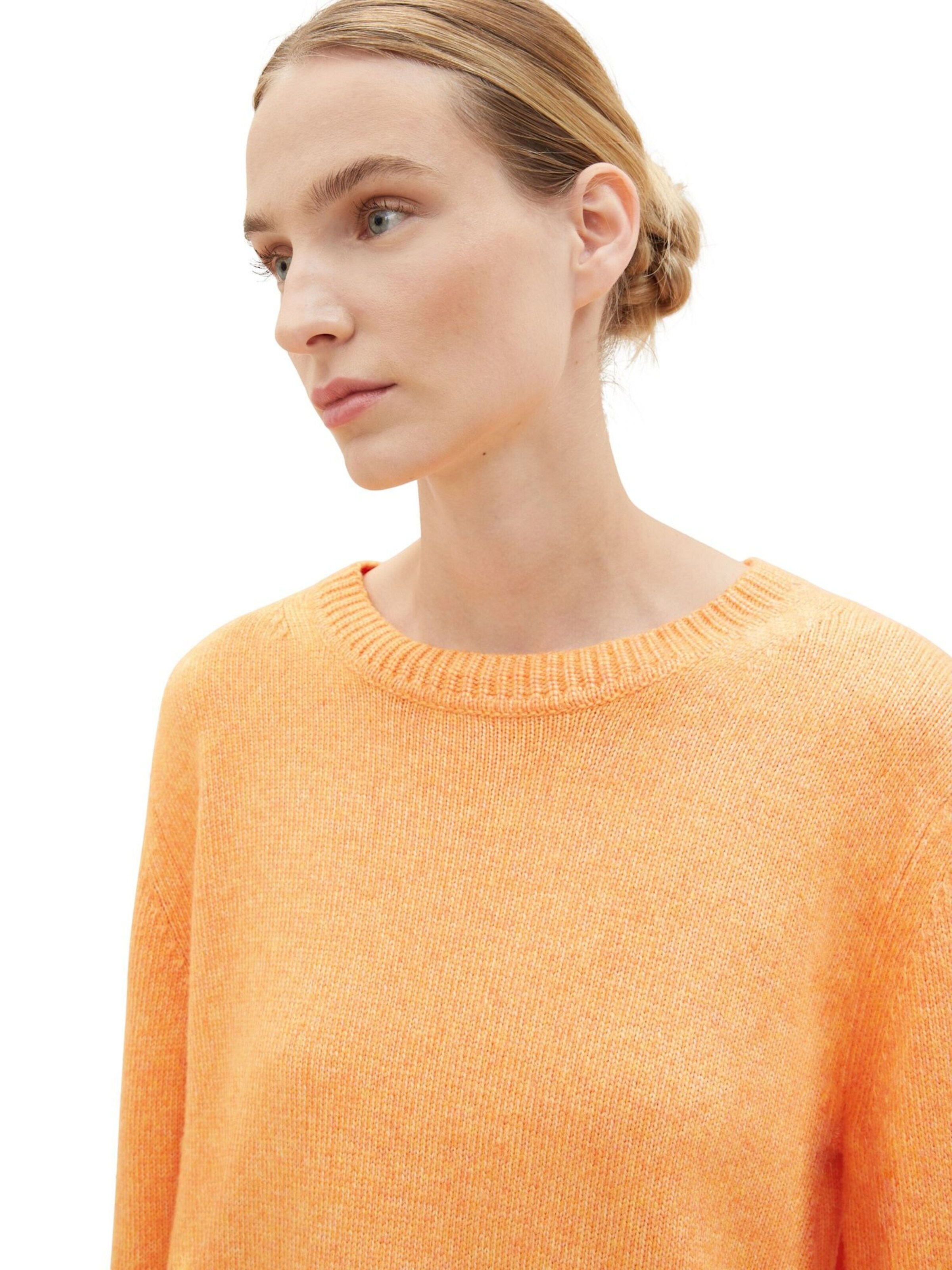 TOM TAILOR Pullover in Orange