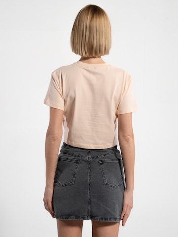 GORG Shirt 'Cropped aus 100% Bio-Baumwolle' in Roze