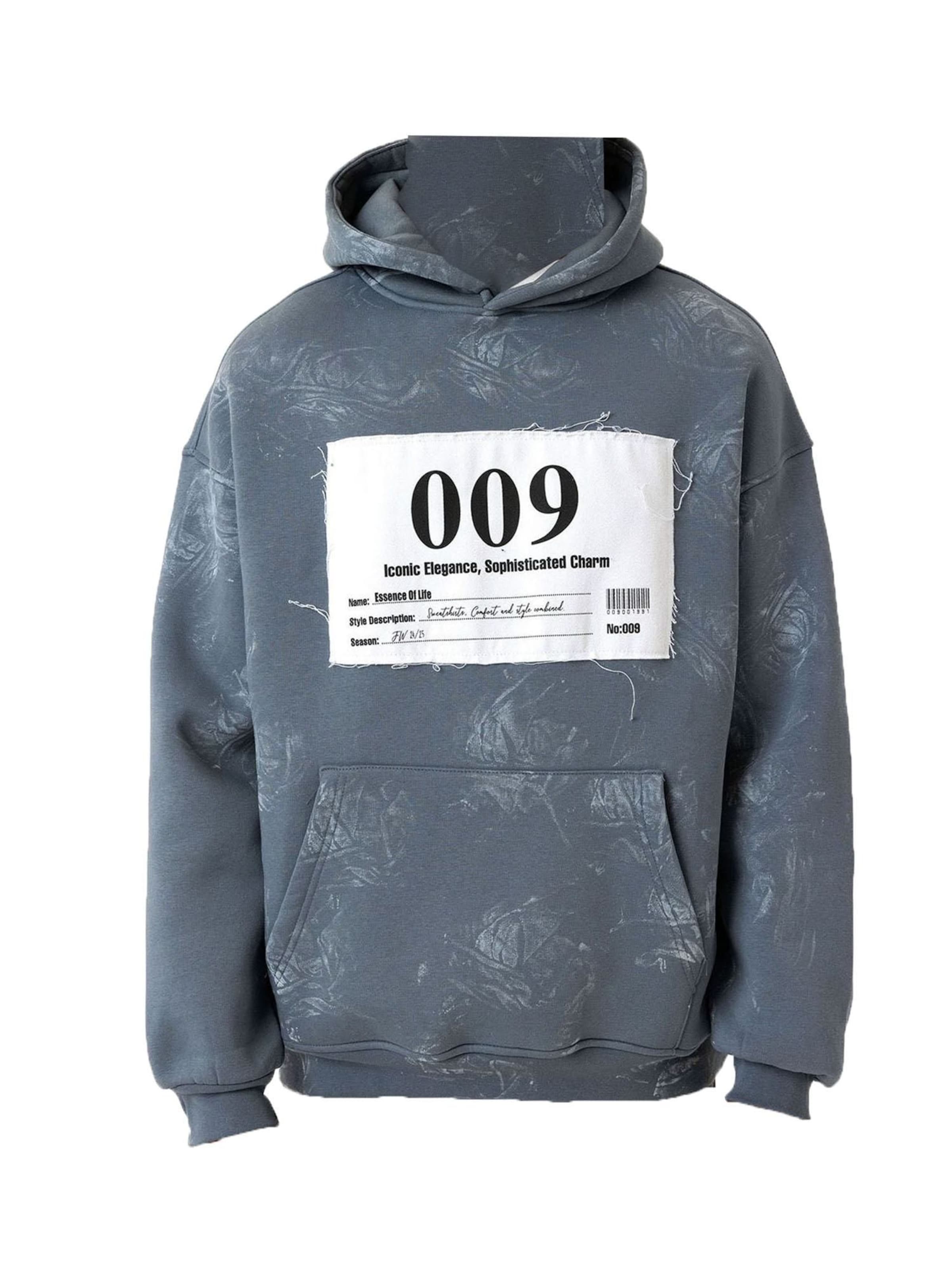 Felpa di Dandalo in blu: frontale