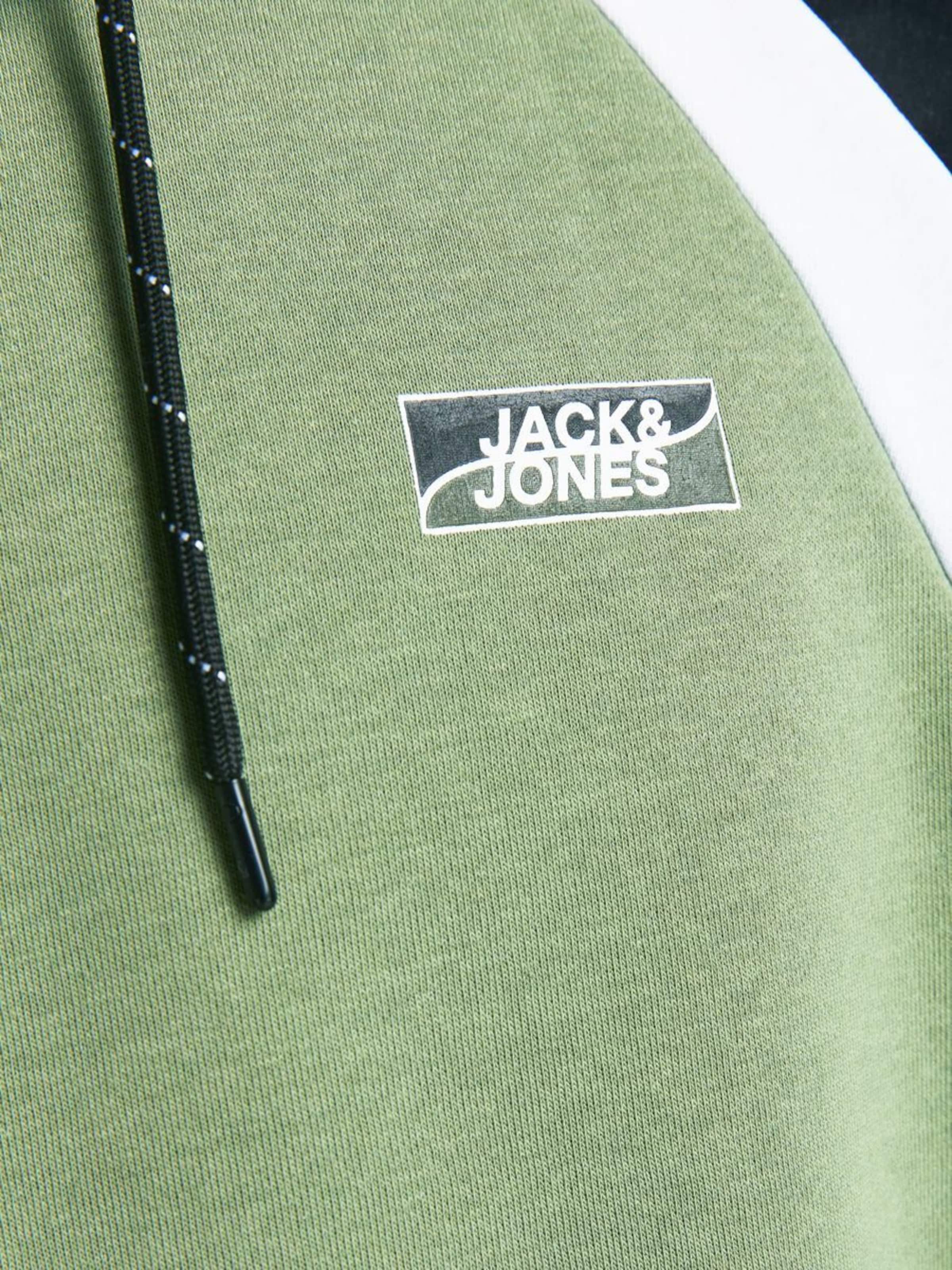 JACK & JONES Sweatshirt 'JCOFly' i grön