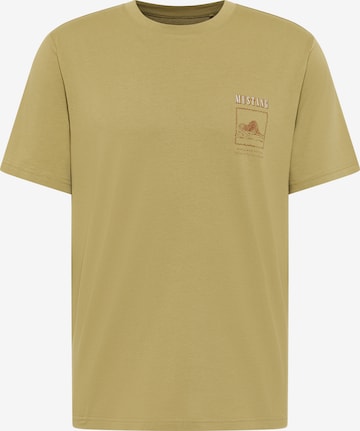 MUSTANG T-Shirt in Grün: Vorderseite