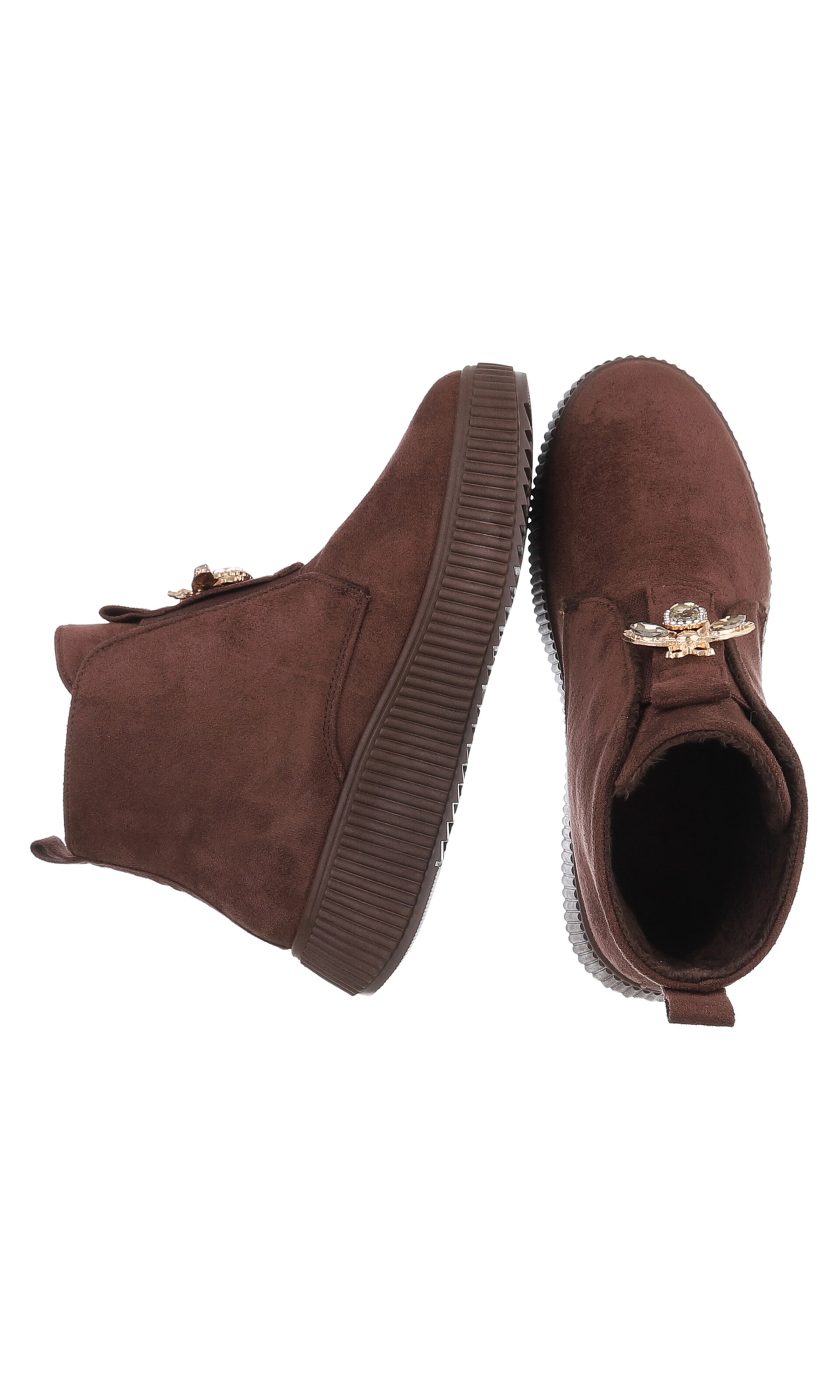 Ital-Design Ankle Boots in Brown
