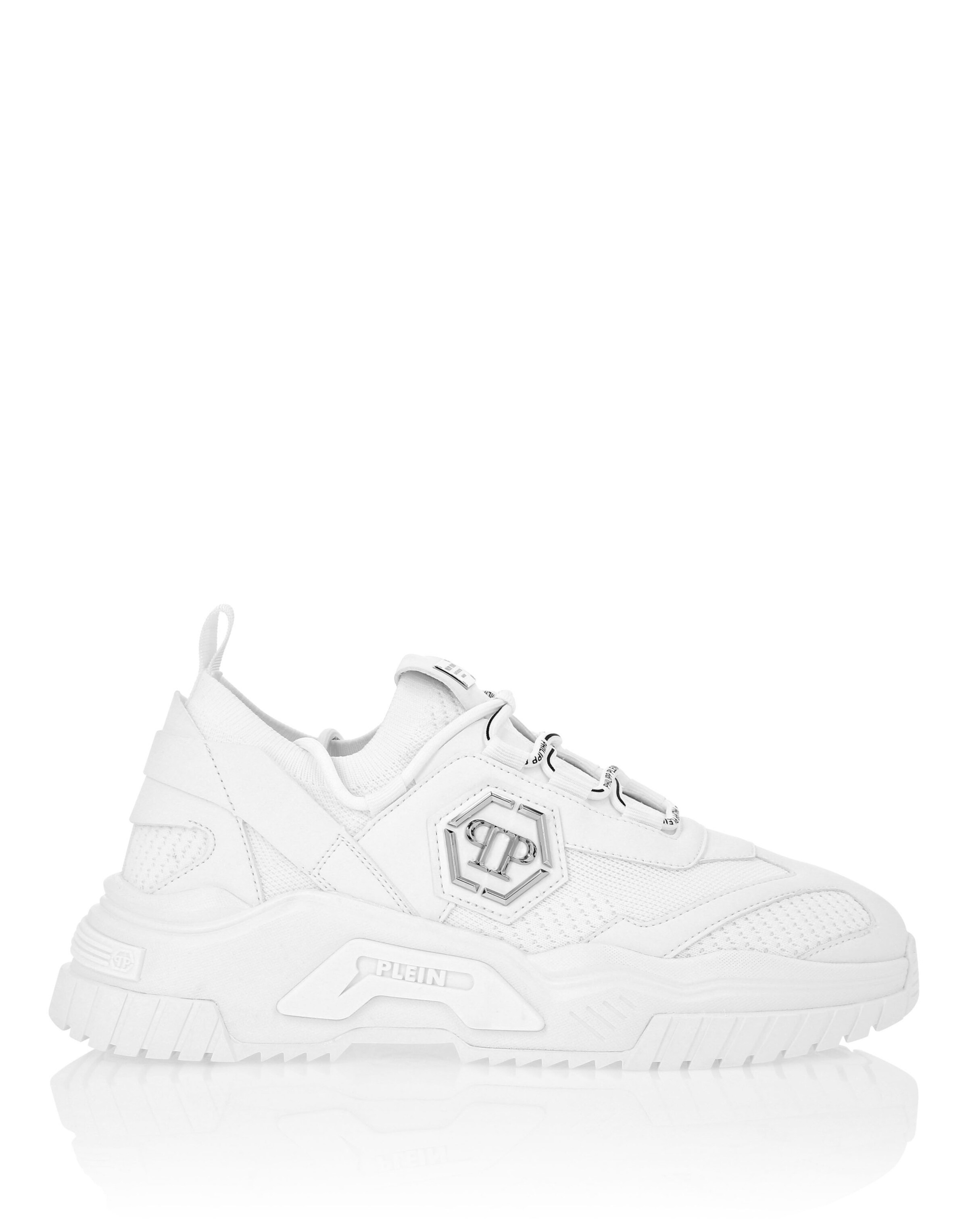 Philipp Plein Sneaker 'Predator' in Weiß: Vorderseite