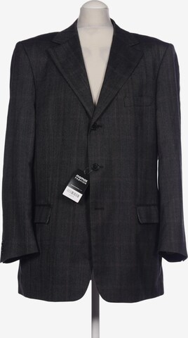 HECHTER PARIS Suit Jacket in XL in Grey: front