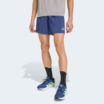 ADIDAS PERFORMANCE Regular Sportshorts in Blau: Vorderseite