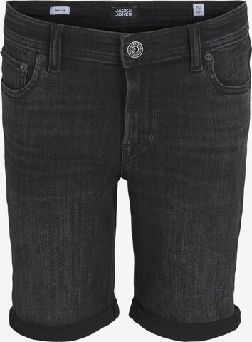 Jack & Jones Junior Regular Jeans 'Rick' in Black: front