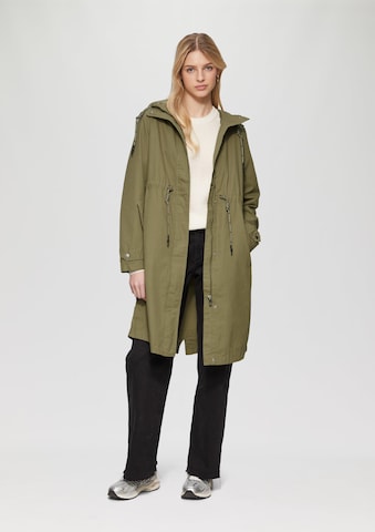 Parka mi-saison QS en vert