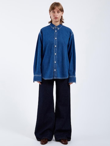 Dr. Denim Shirt 'Ray Denim' in Blauw