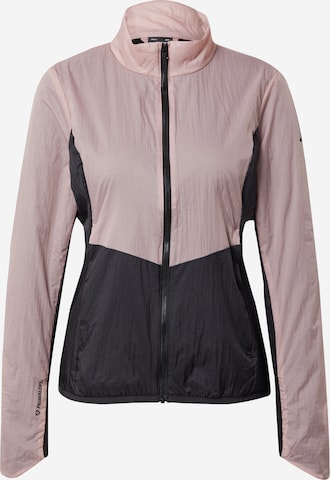 4F Куртка в спортивном стиле в Ярко-розовый: спереди