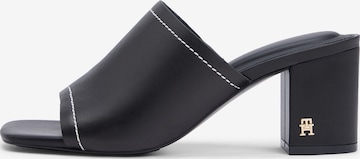 Mule TOMMY HILFIGER en noir : devant
