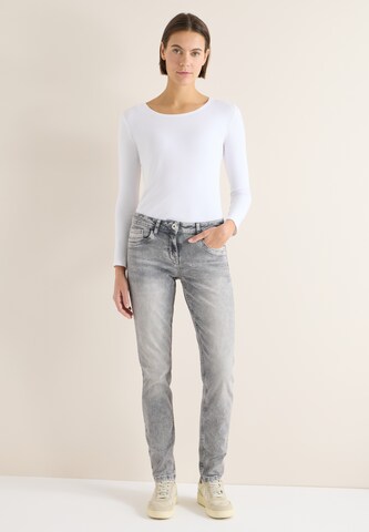 CECIL Slim fit Jeans 'Scarlett' in Grey
