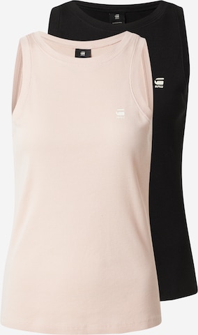 Top de la G-STAR pe bej: față