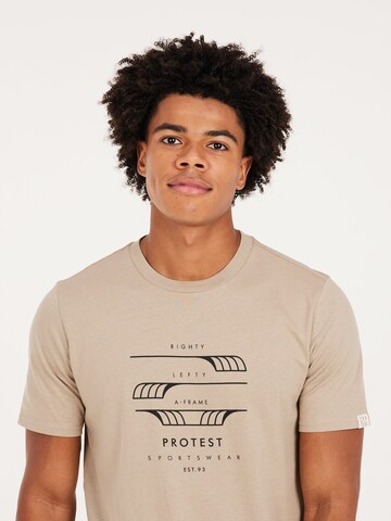 PROTEST Shirt 'PRTRIMBLE' in Brown
