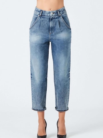 Barrel Jeans 'Moon Jean' di No44 in blu: frontale