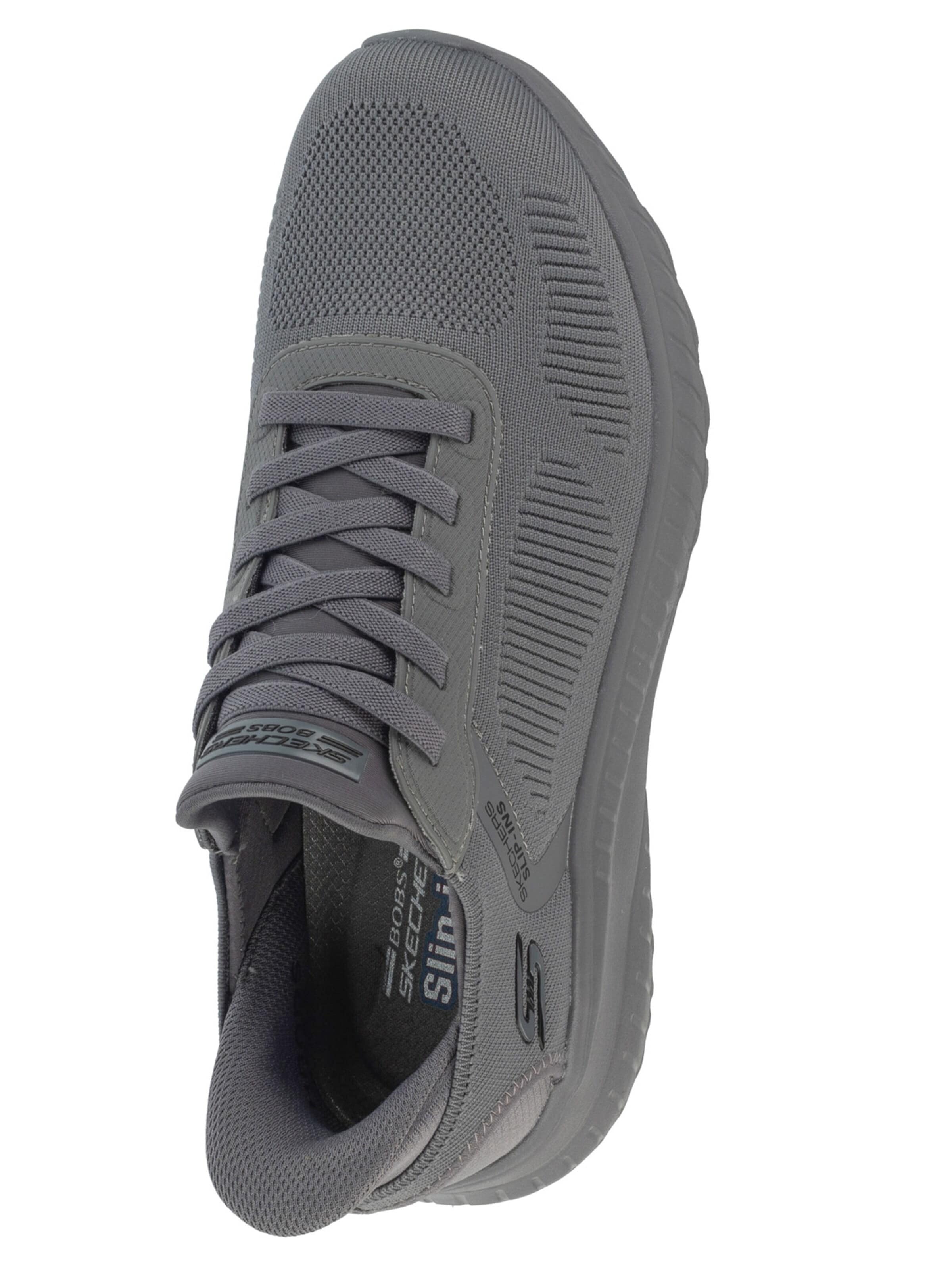 Baskets basses 'BOBS Squad Chaos - Solid Step' SKECHERS en gris