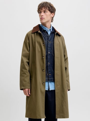 JACK & JONES Between-Seasons Coat in Green: front
