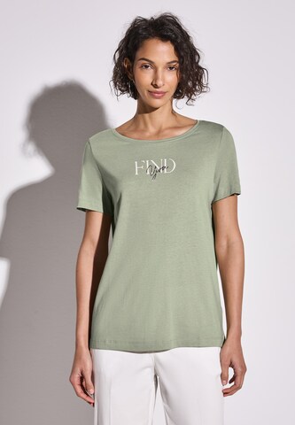 STREET ONE T-Shirt in Grün: Vorderseite