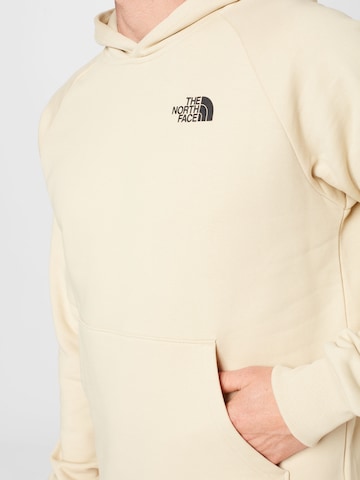 THE NORTH FACE Regular fit Sweatshirt 'Red Box' in Beige