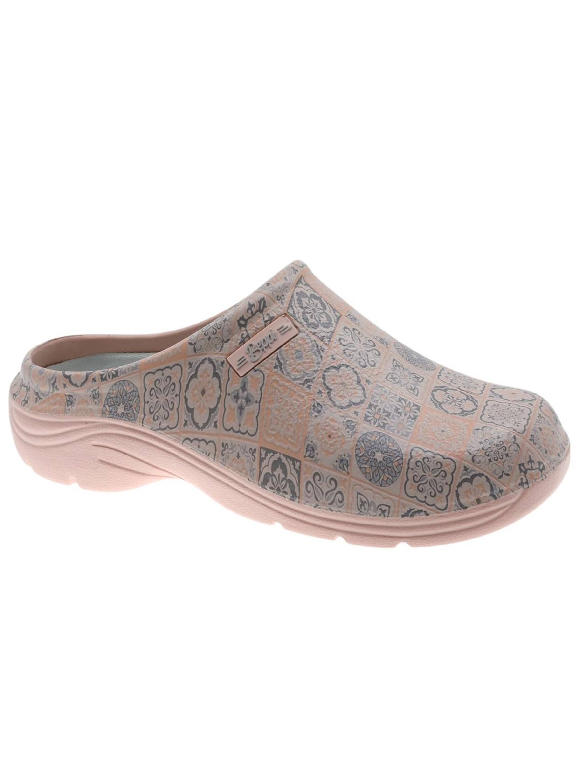 Beppi Clogs 'Eva Clog' in Roze: voorkant